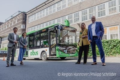 Autonomer Bus startet in Burgdorf in den Testbetrieb