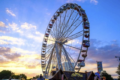 Hannover City-Kirmes an Himmelfahrt