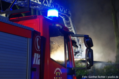 Wohnungsbrand im Bünteweg: Bewohner auf der Flucht?